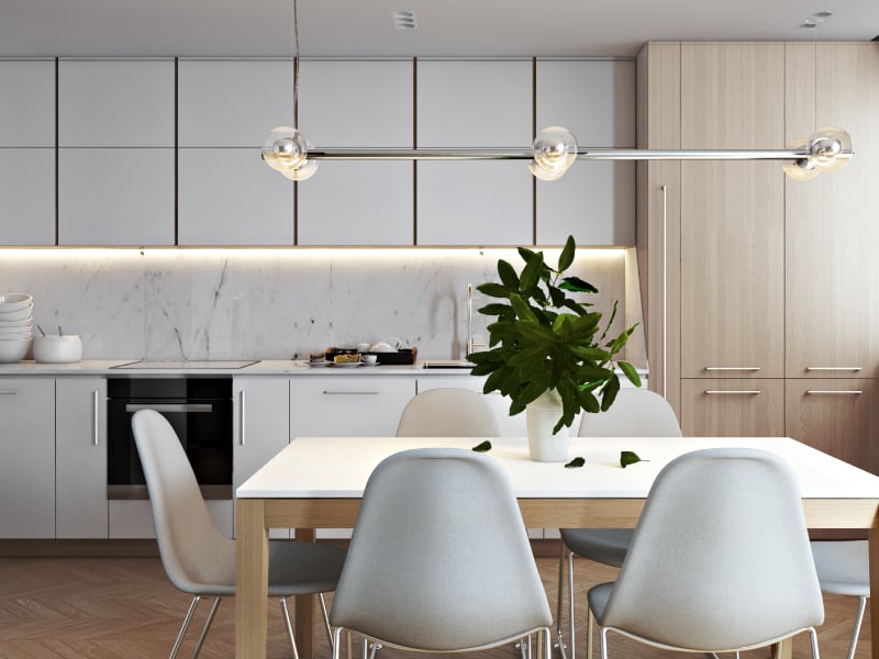 Straight Modular Kitchen